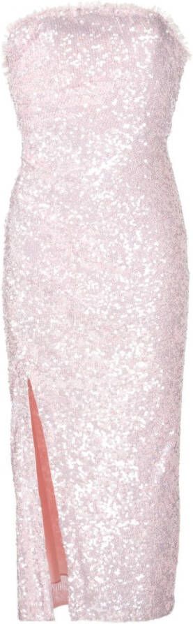 Needle & Thread Jurk verfraaid met pailletten Roze