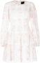Needle & Thread Midi-jurk met bloemenprint Wit - Thumbnail 1