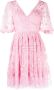Needle & Thread Mini-jurk met kant Roze - Thumbnail 1