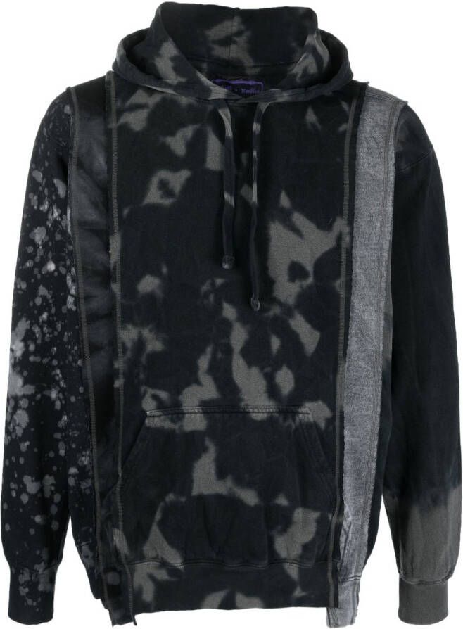 Needles Hoodie met gebleekt-effect Grijs