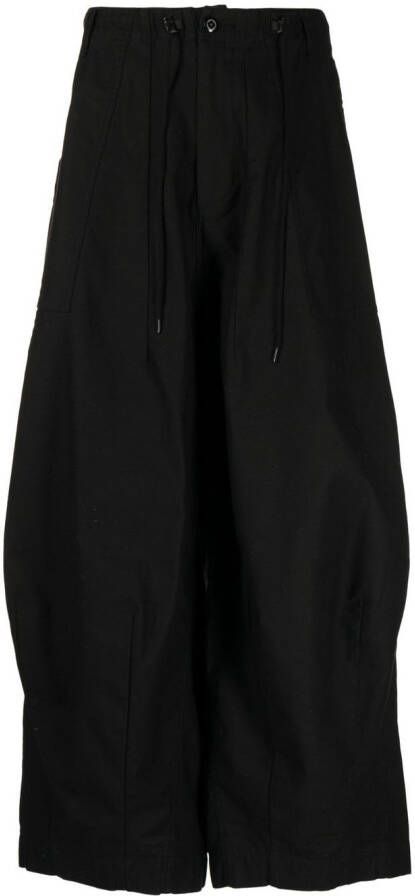 Needles Katoenen broek Zwart
