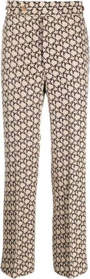 Needles Slim-fit chino Zwart