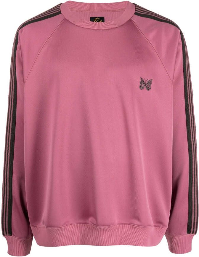 Needles Sweater met ronde hals Roze