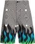 Neighborhood Katoenen shorts Wit - Thumbnail 1