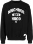 Neighborhood Sweater met logoprint Zwart - Thumbnail 1