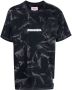 Neighborhood T-shirt met tie-dye print Zwart - Thumbnail 1