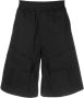 Neil Barrett Bermuda shorts met elastische tailleband Zwart - Thumbnail 1