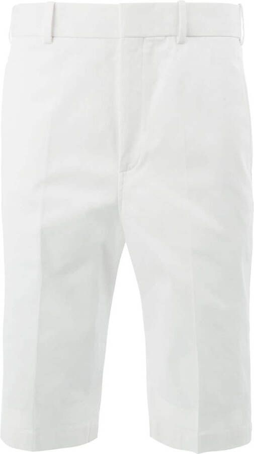 Neil Barrett hoog getailleerde short Wit