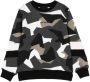 Neil Barrett Kids Sweater met print Groen - Thumbnail 1