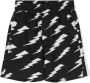 Neil Barrett Kids Shorts met logo Zwart - Thumbnail 1