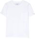 Neil Barrett Kids T-shirt met opgestikte zak Wit - Thumbnail 1