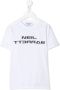 Neil Barrett Kids T-shirt met logoprint Wit - Thumbnail 1