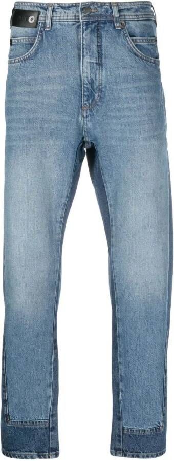 Neil Barrett Straight jeans Blauw