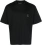 Neil Barrett T-shirt met logopatch Zwart - Thumbnail 1