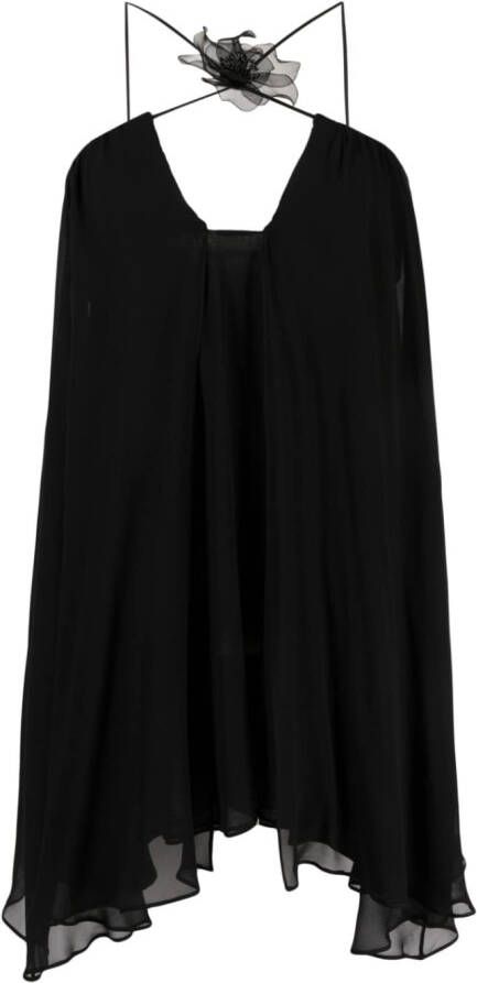 Nensi Dojaka Asymmetrische jurk Zwart