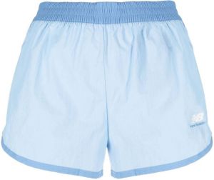 New Balance Geweven shorts Blauw