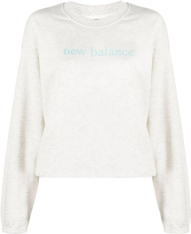 New Balance Trainingsbroek met trekkoord Beige