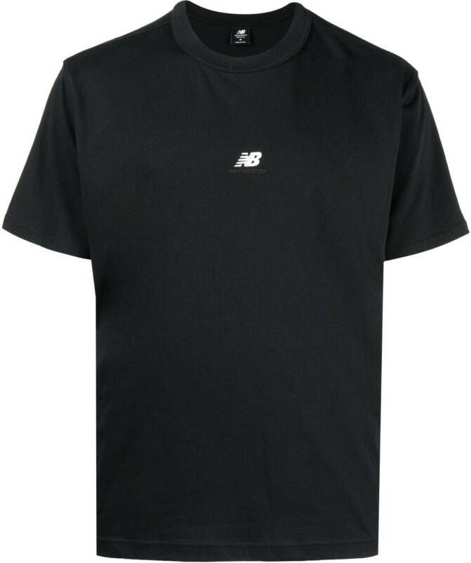 New Balance T-shirt met logoprint Zwart