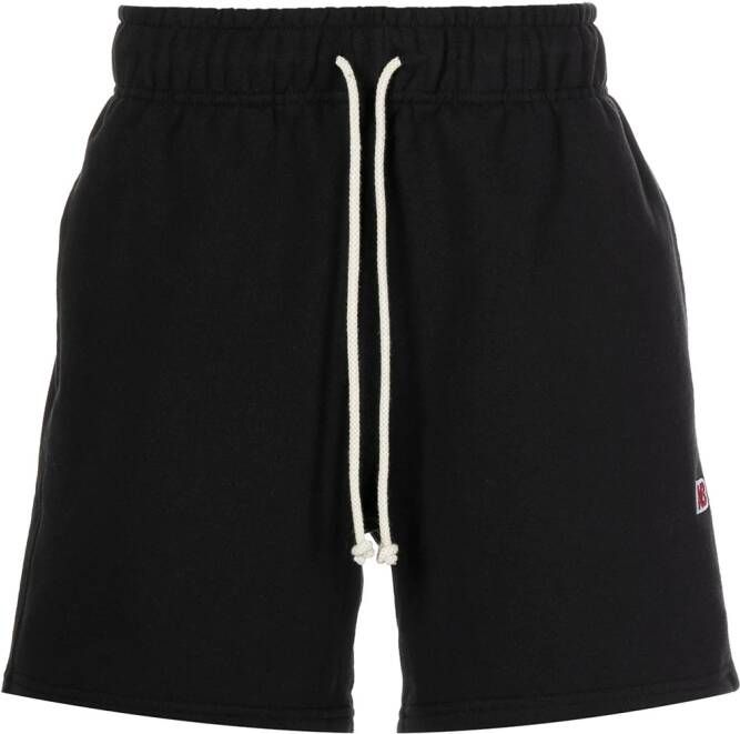 New Balance Trainingsshorts met logopatch Zwart