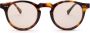 Nialaya Jewelry Zonnebril met rond montuur Bruin - Thumbnail 1