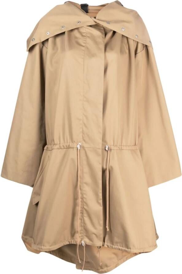 Niccolò Pasqualetti Parka met capuchon Beige