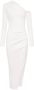 Nicholas Asymmetrische midi-jurk Wit - Thumbnail 1