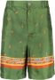 Nick Fouquet Shorts met print Groen - Thumbnail 1