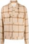 Nick Fouquet Geruit shirtjack Bruin - Thumbnail 1