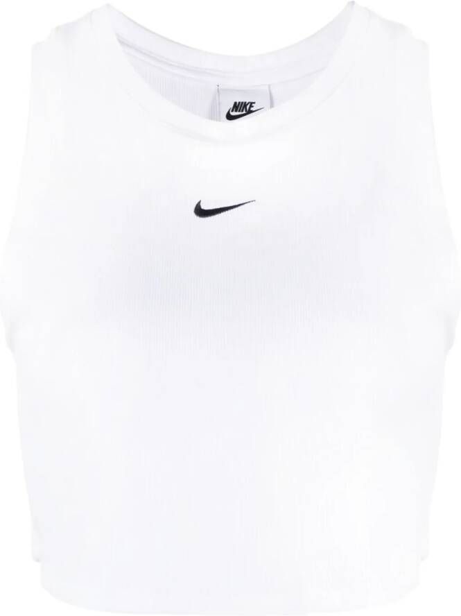 Nike Cropped top Wit