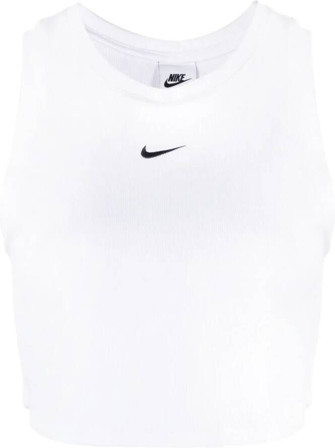 Nike Trainingsbroek met wijde pijpen Groen