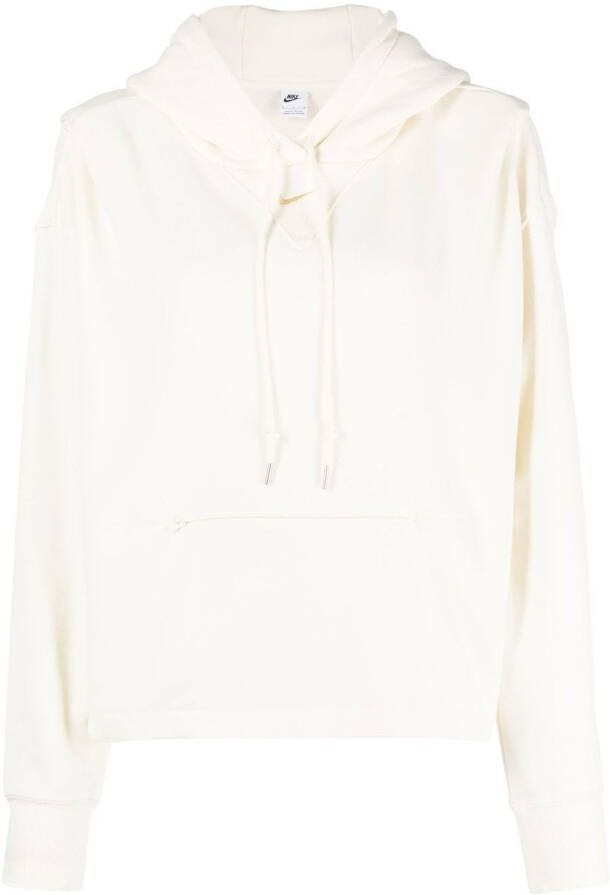 Nike Hoodie met trekkoord Beige