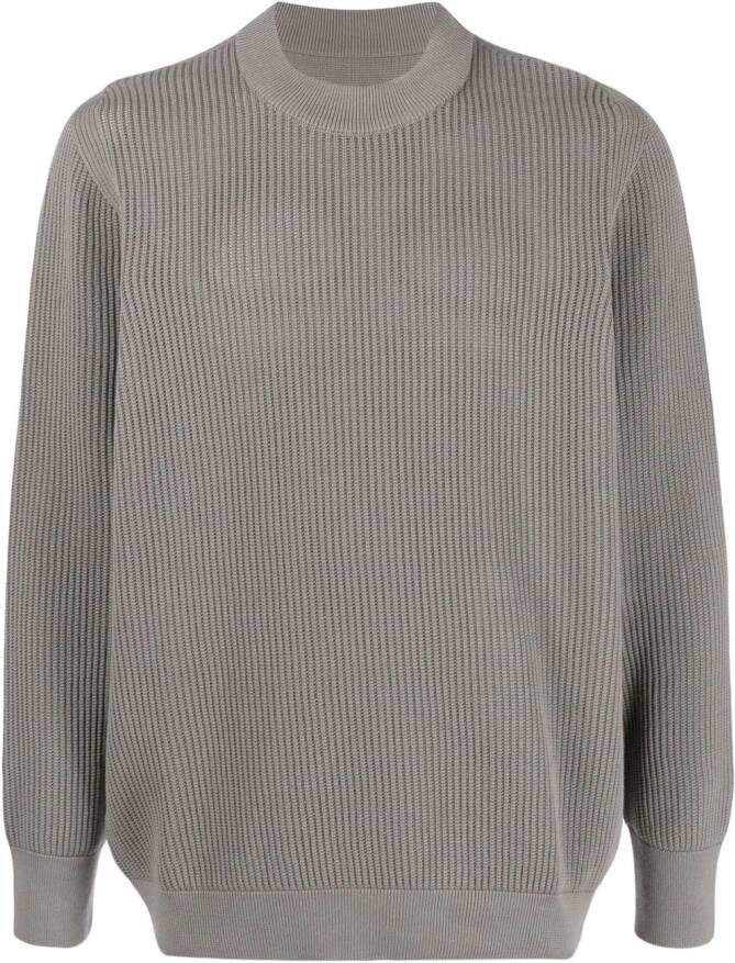 Nike Sweater met ronde hals Grijs