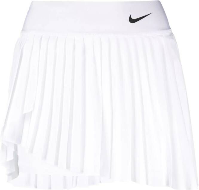 Nike Geplooide skorts Wit