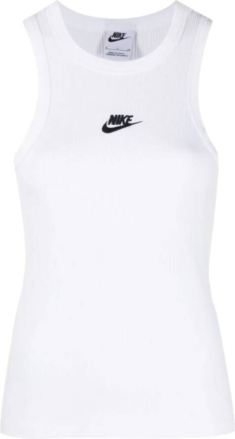 Nike Trainingsbroek met geborduurd logo Zwart