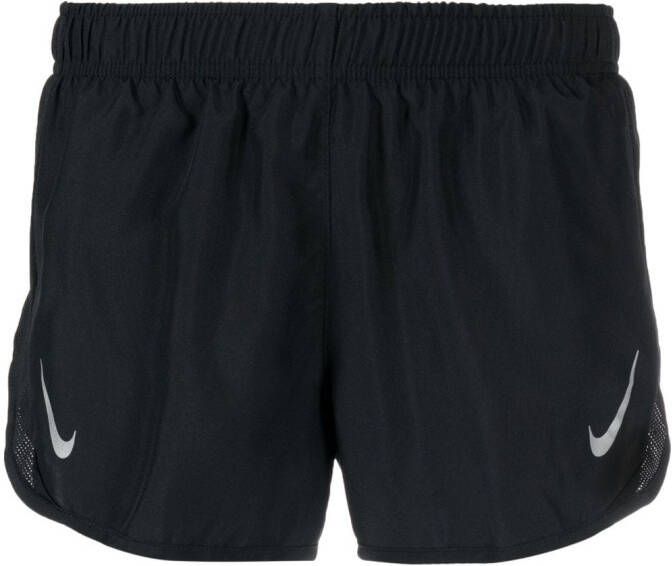 Nike Hardloopshorts met logoprint Zwart
