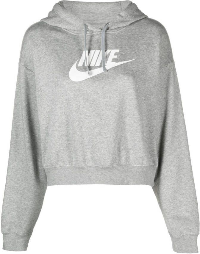 Nike Hoodie met geborduurd logo Grijs