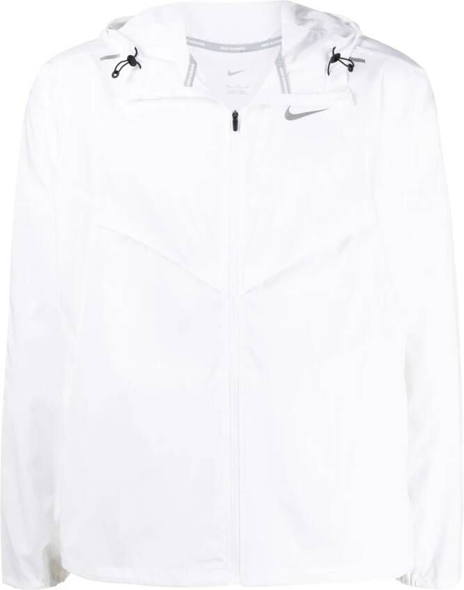 Nike Trainingsbroek met geborduurd logo Beige