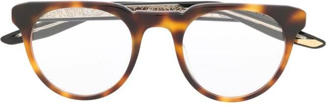 Nike optische bril met rond montuur Zwart