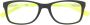 Nike Kids Bril met vierkant montuur Zwart - Thumbnail 1