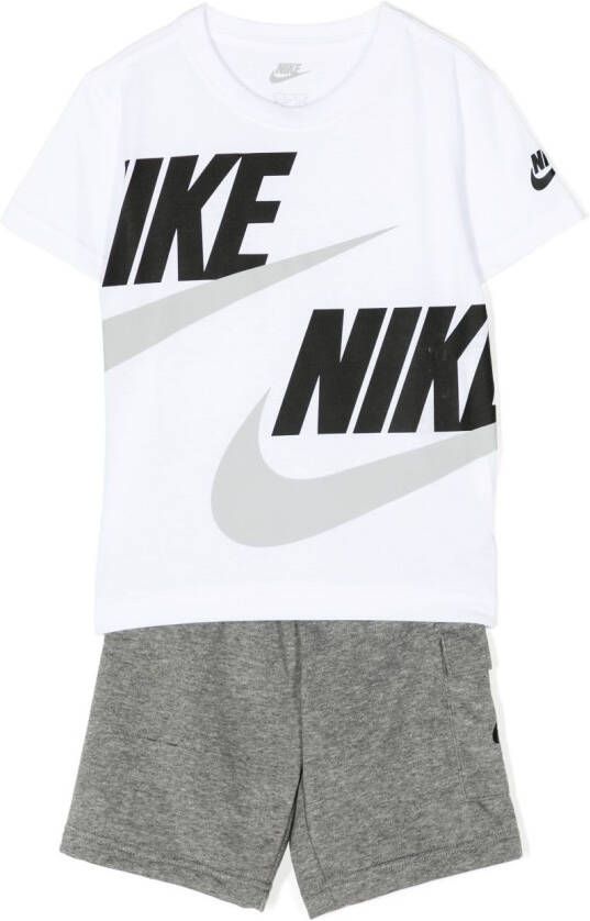 Nike Kids Shorts met elastische taille Grijs