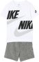 Nike Kids Shorts met elastische taille Grijs - Thumbnail 1