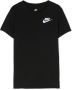 Nike Kids T-shirt met geborduurd logo Zwart - Thumbnail 1