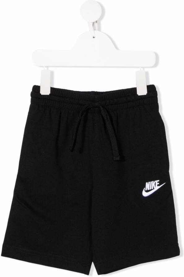Nike Kids Trainingsshorts met logo Zwart