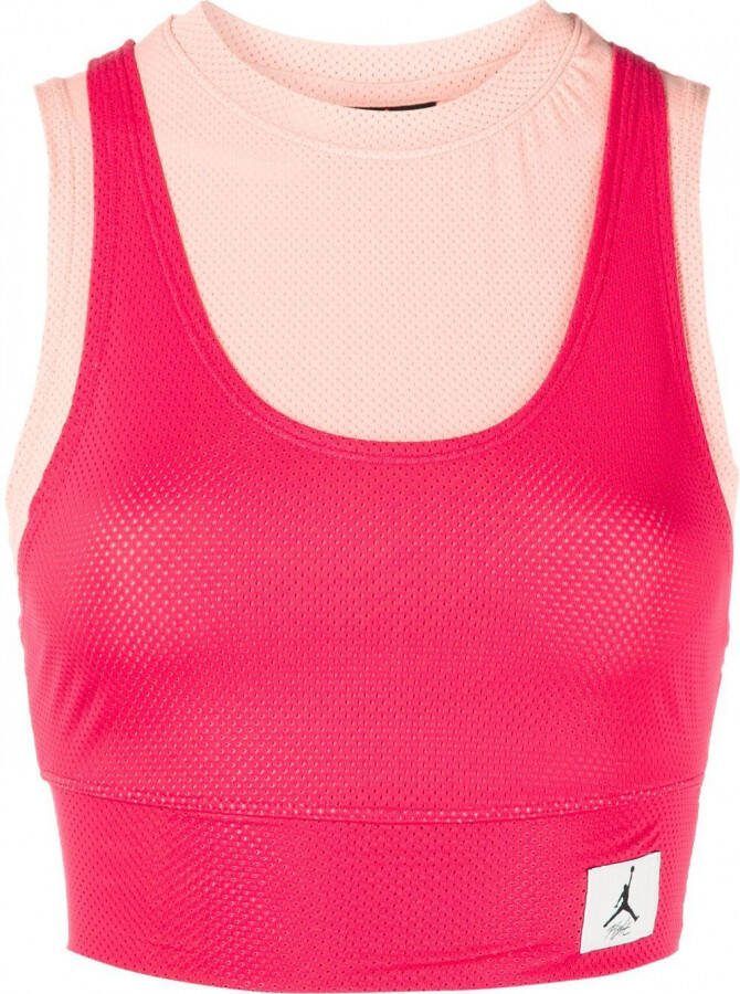 Jordan Cropped top Roze
