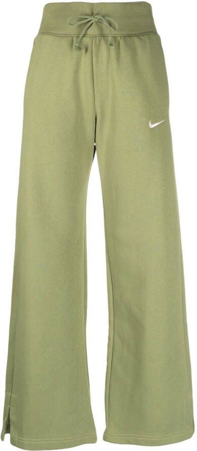 Nike Trainingsbroek met logoprint Groen