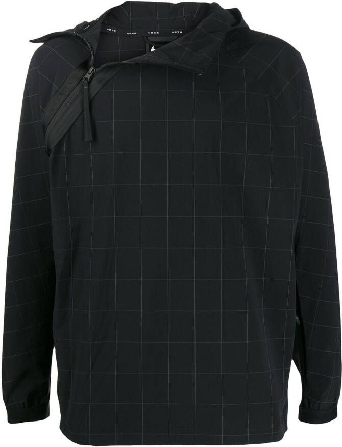 Nike Pullover jack Zwart