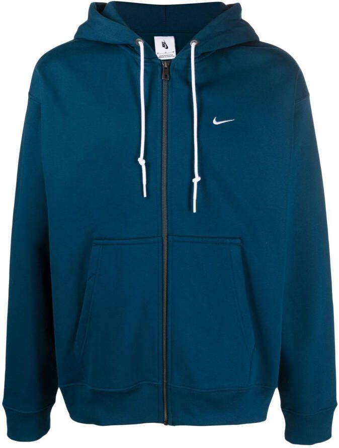 Nike Hoodie met rits Blauw
