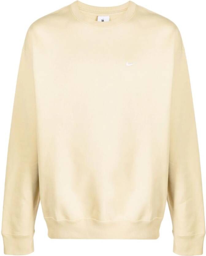 Nike Solo Swish sweater van katoenmix Geel
