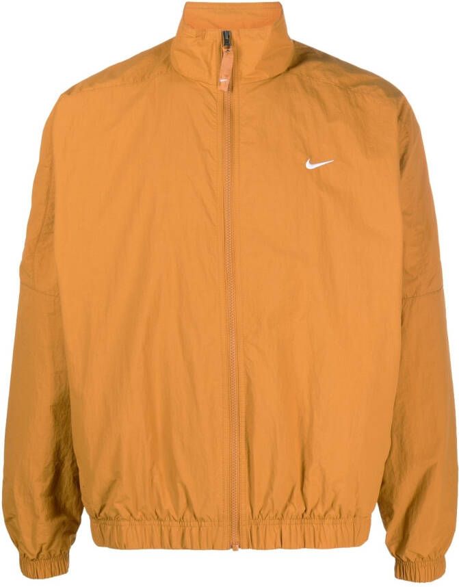 Nike Trainingsjack met geborduurd logo Oranje