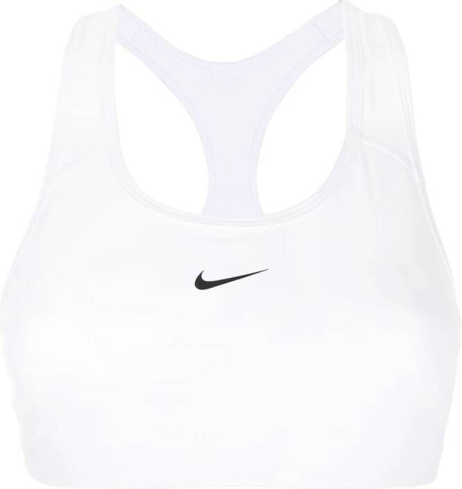 Nike Swoosh trainingsbroek met logoprint Zwart